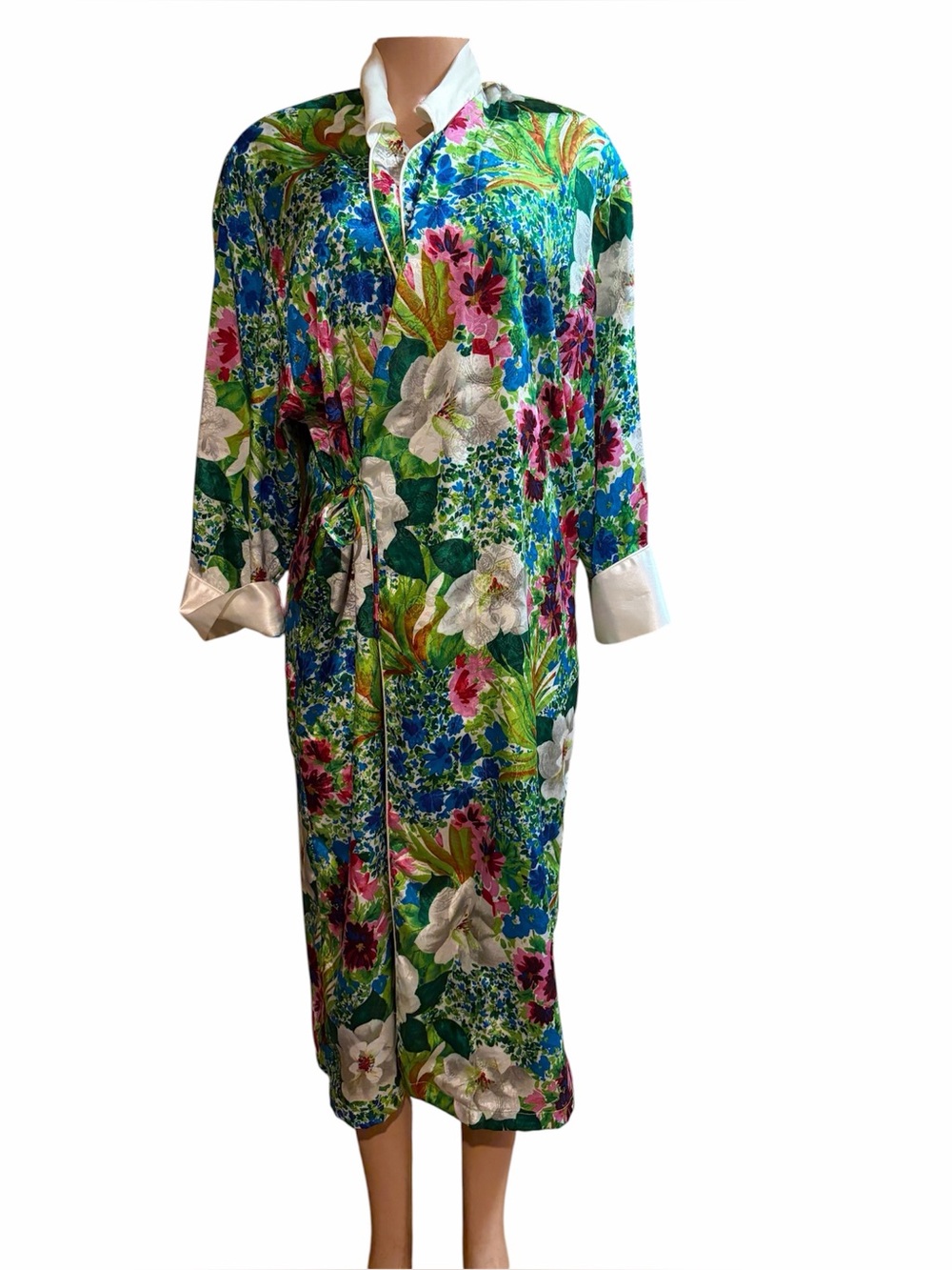 Vintage Victoria’s Secret Floral Robe Short Size S